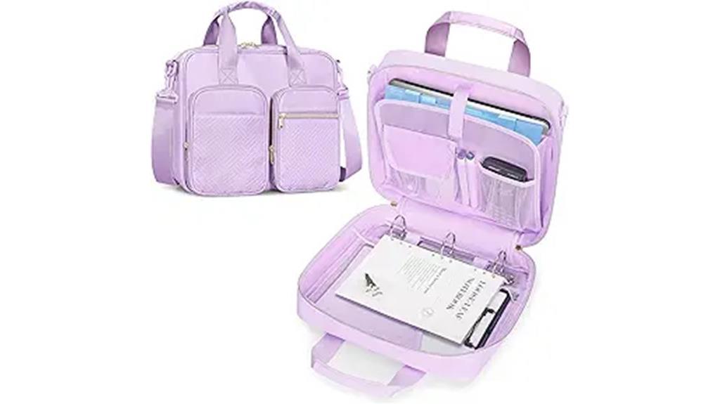 three ring zipper binder