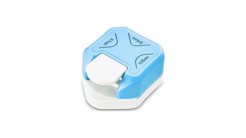 three size corner punch