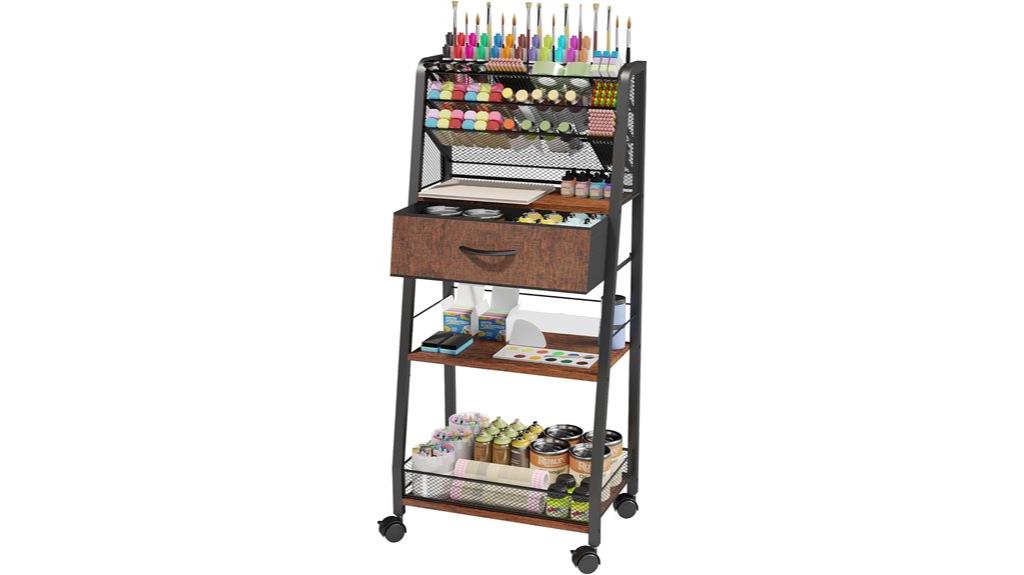 three tier storage organizer