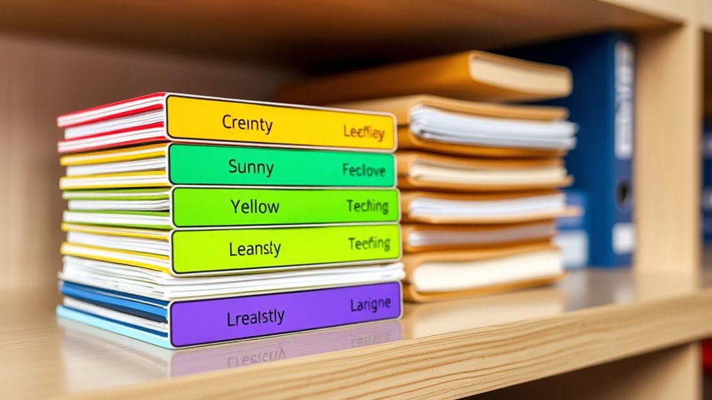 top 13 color coding labels