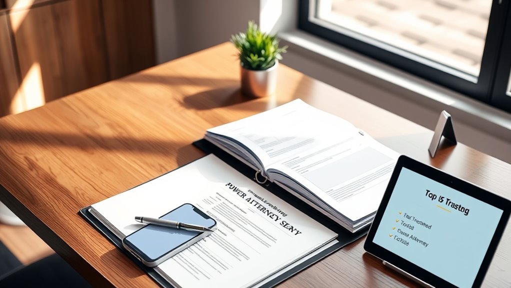 top 15 reliable power of attorney kits