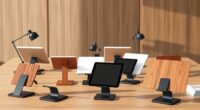 top adjustable document stands