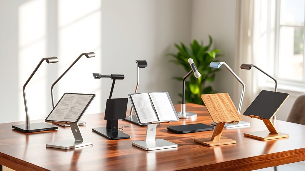 top adjustable reading stands