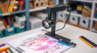 top art demonstration cameras