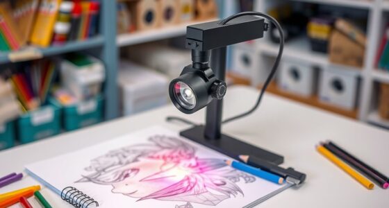top art demonstration cameras
