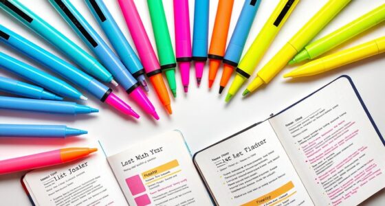 top bullet journal highlighters
