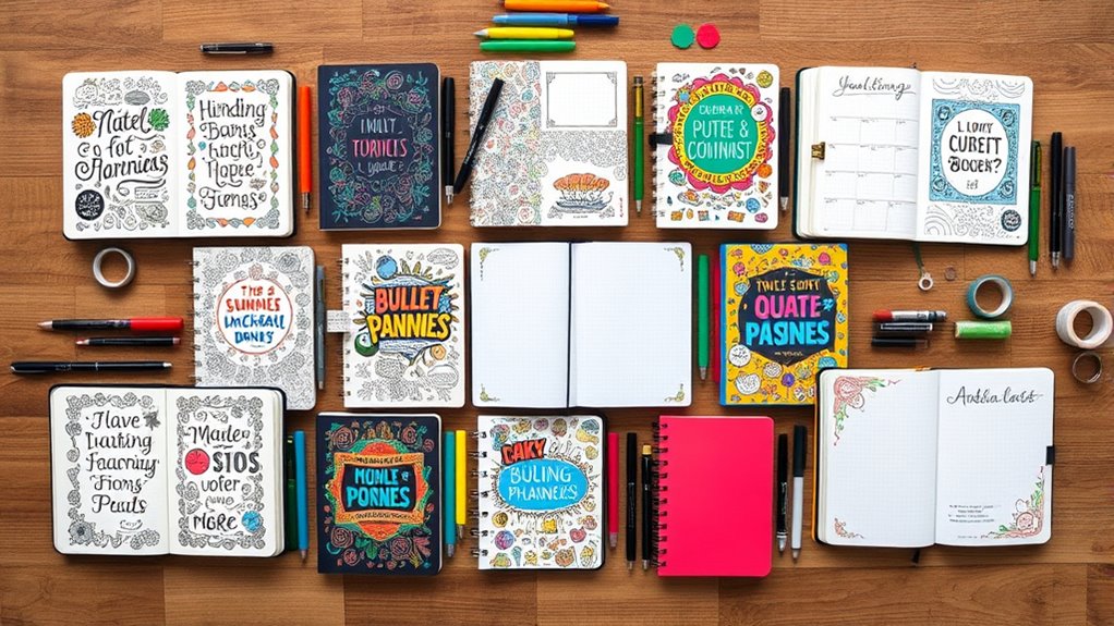 top bullet journal planners