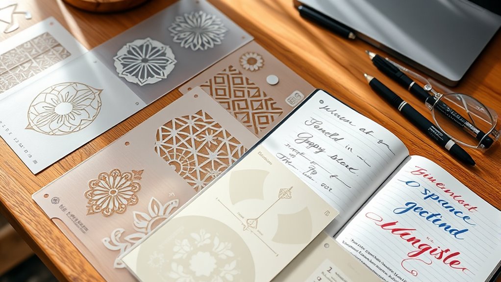 top bullet journal stencils