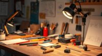 top clamp lights for workspace