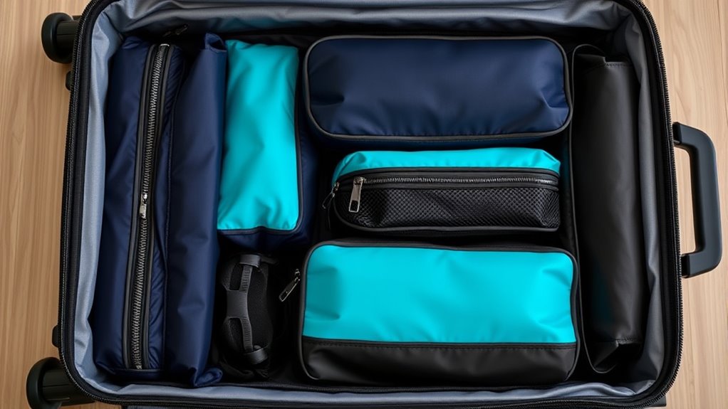 top compression packing cubes