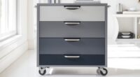 top drawer storage carts