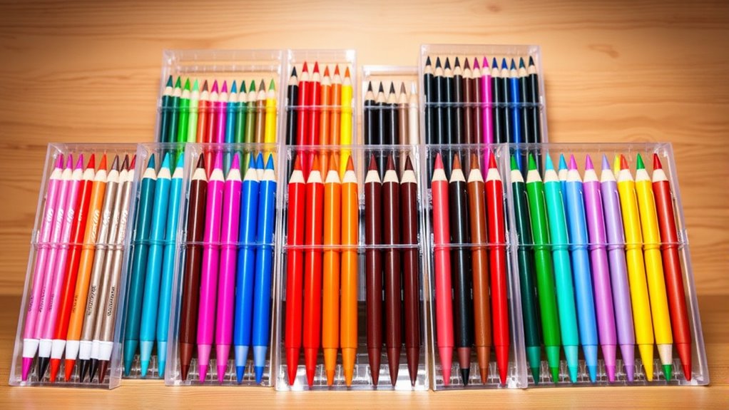 top dual brush pen sets