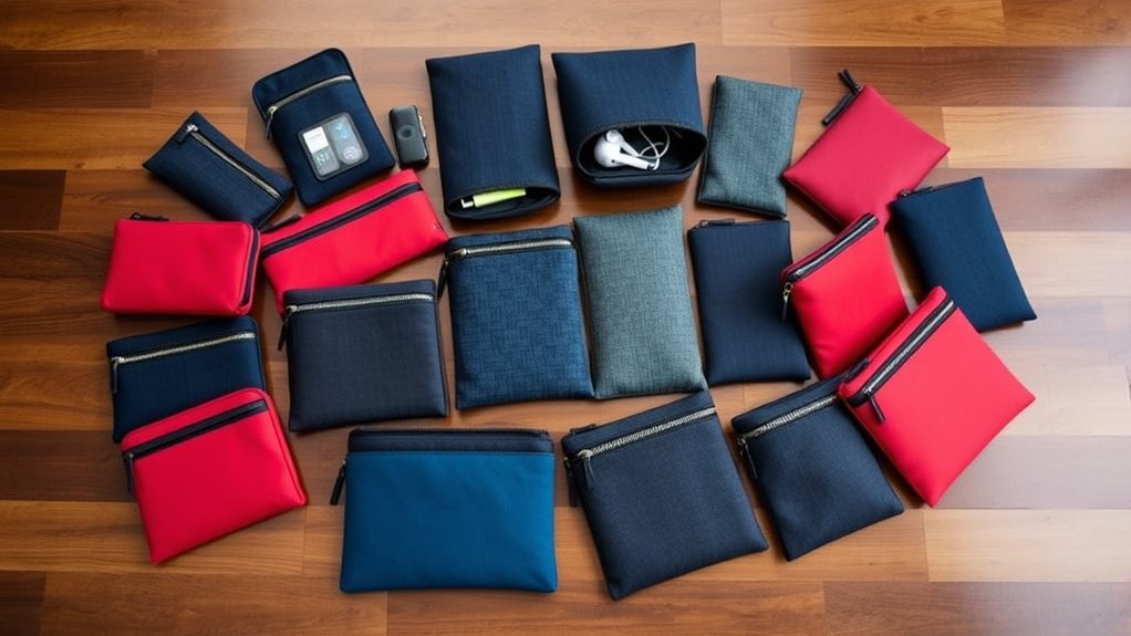 top gadget organizer pouches