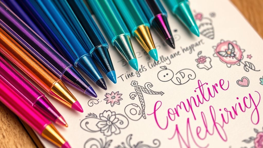 top gel pens for journaling