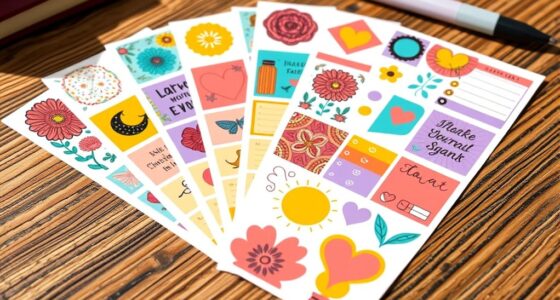 top journal sticker motivators