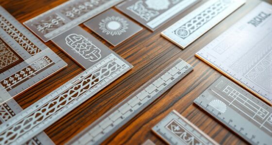 top journaling rulers and stencils