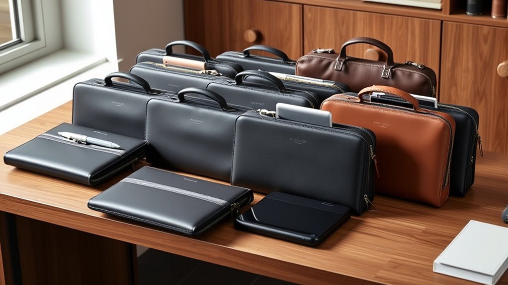 top lap cases with organizers