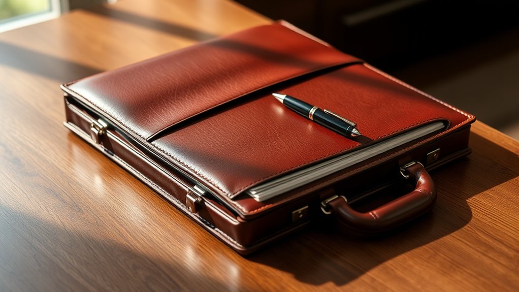top leather briefcases 2023