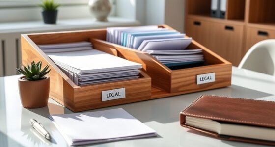 top legal size file organizers