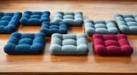 top memory foam cushions