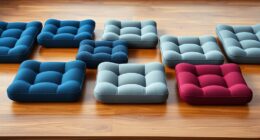 top memory foam cushions