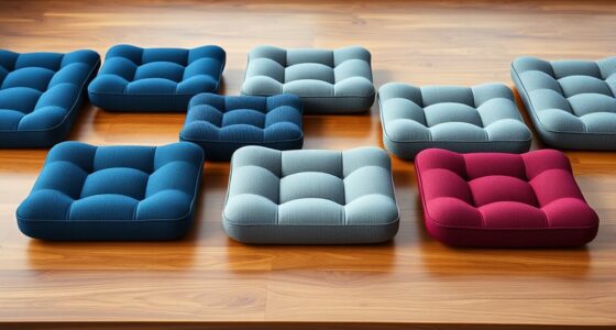 top memory foam cushions