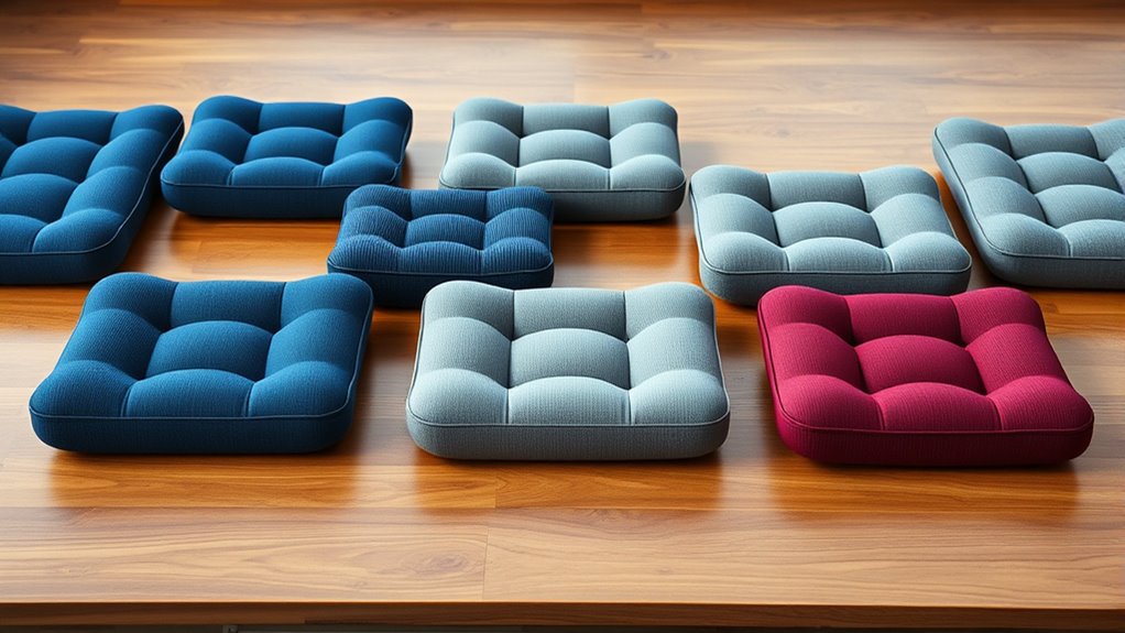 top memory foam cushions