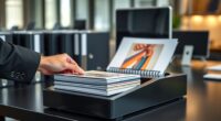 top office document binding