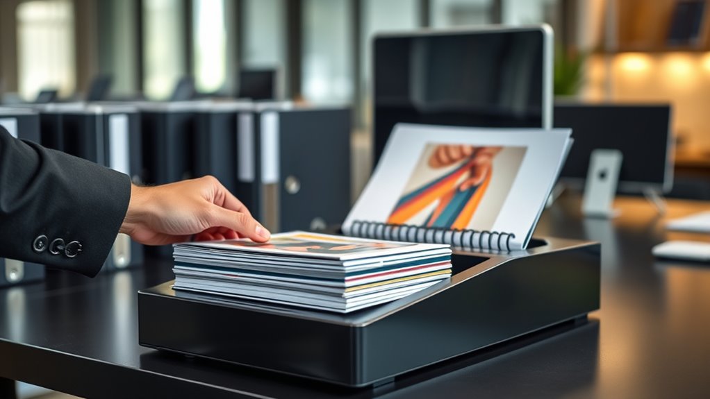 top office document binding