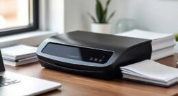 top space saving desk scanners
