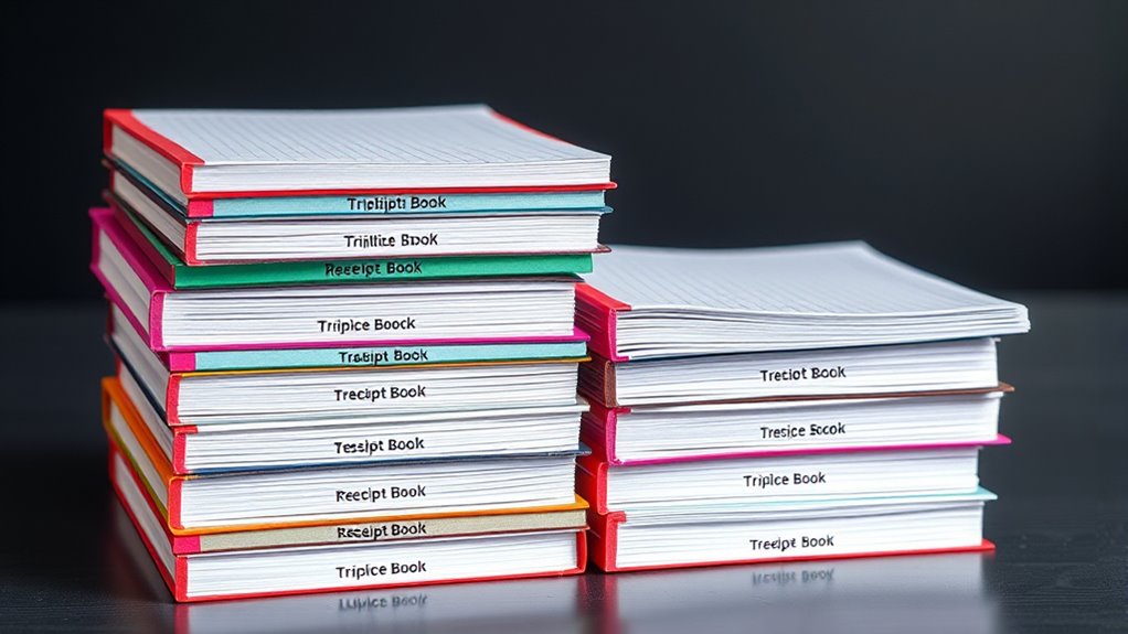 top triplicate receipt books