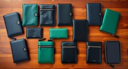 top zippered passport holders