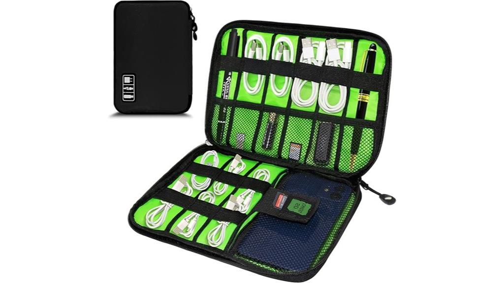 travel cable storage case