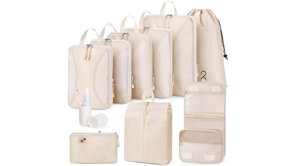 travel compression cube sets
