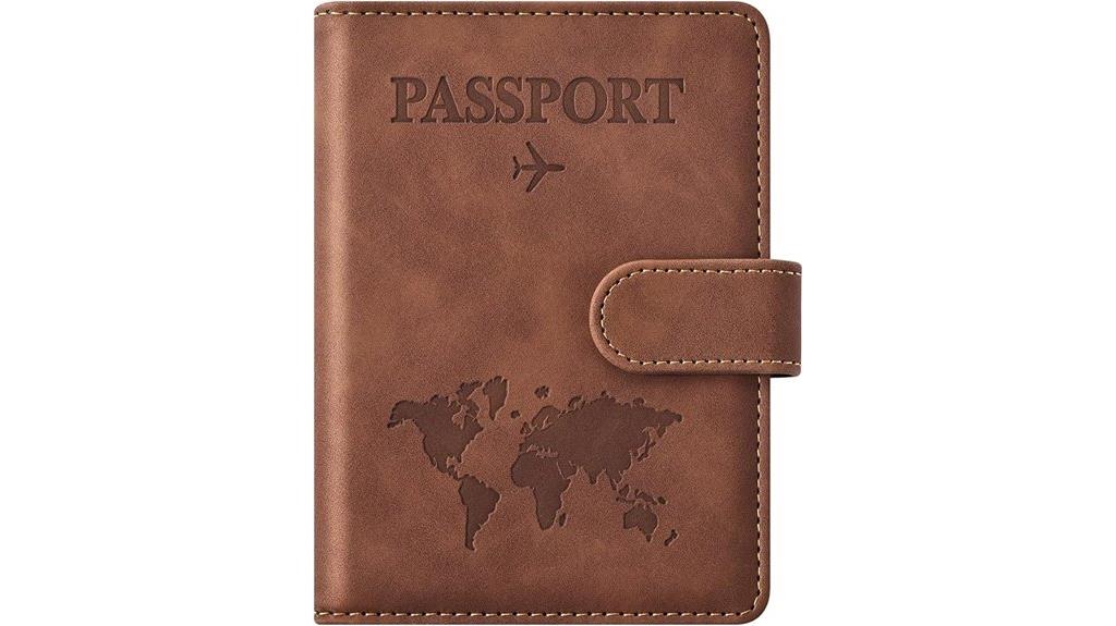 travel document organizer case