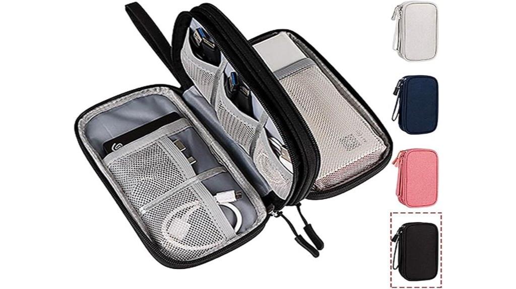 travel electronics organizer bag