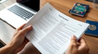travel insurance document details