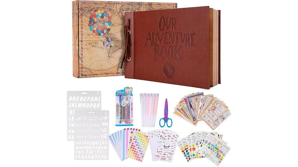 travel memories scrapbook kit