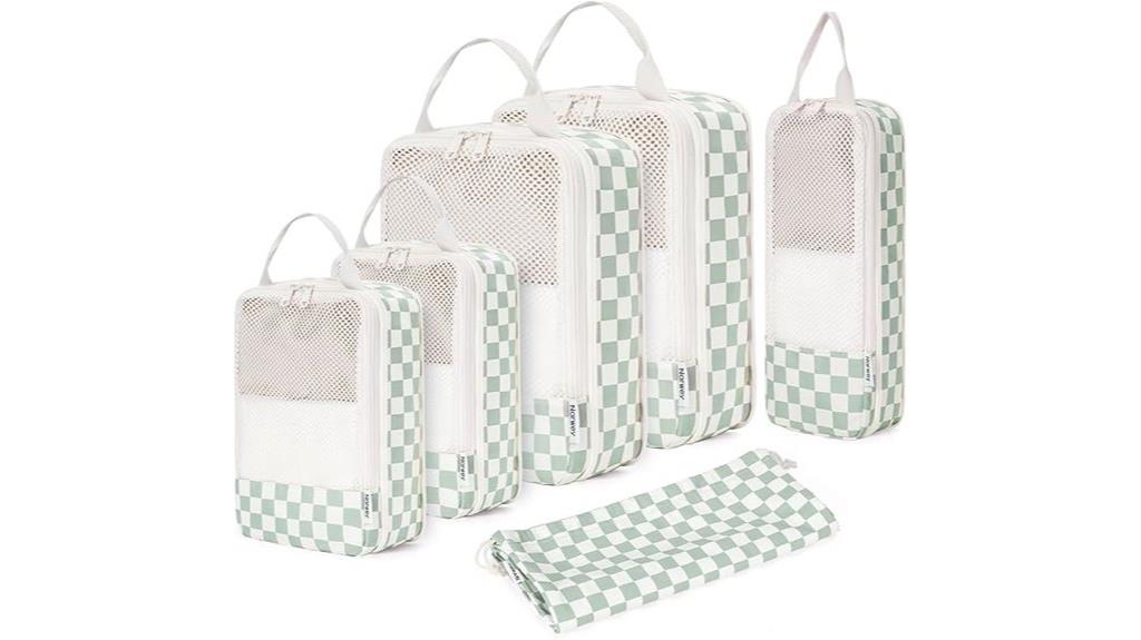 travel organizer cube set