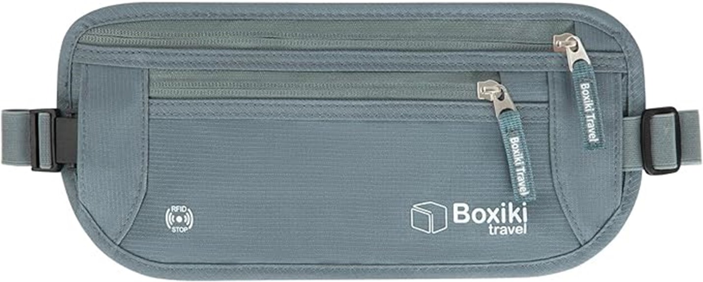 travel rfid money belt