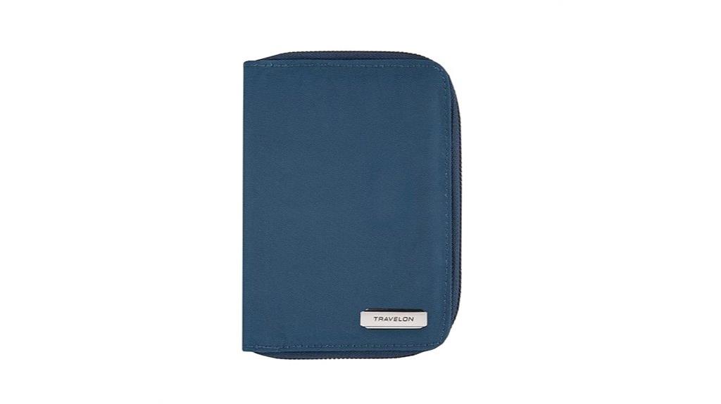 travel wallet with rfid blocking