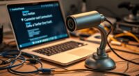 troubleshoot document camera connection