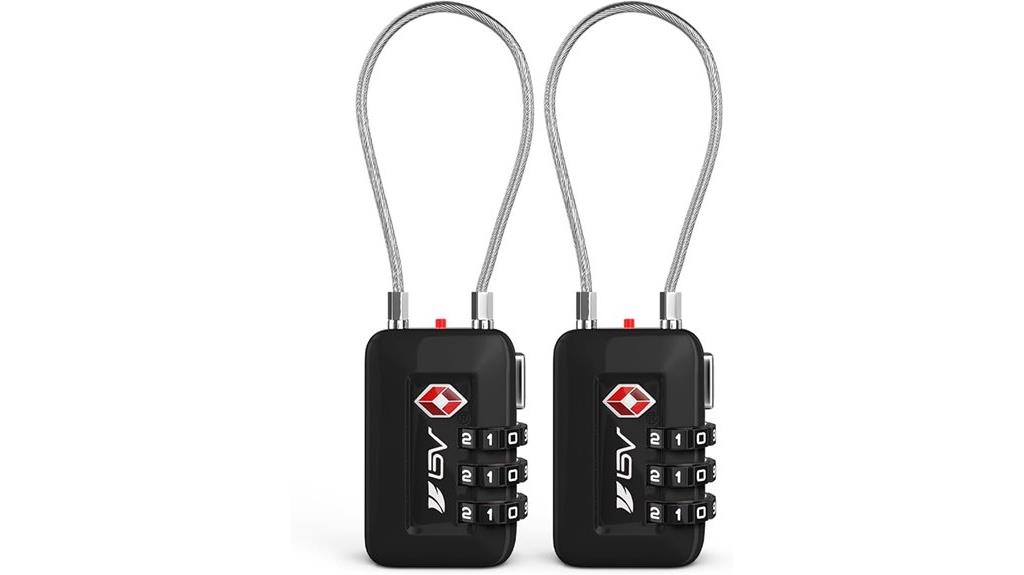 tsa approved combo luggage locks