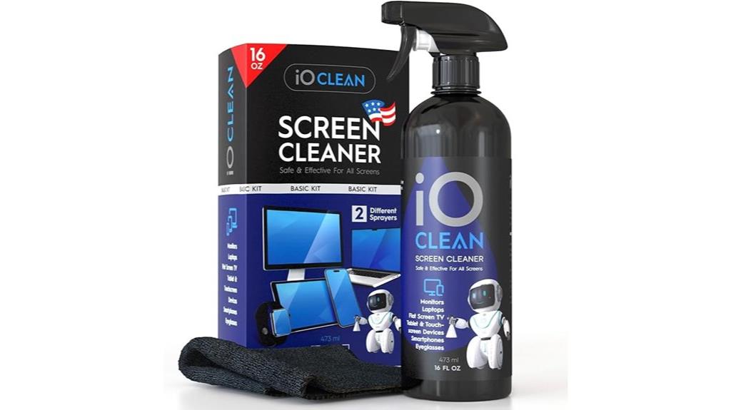 tv device screen cleaner
