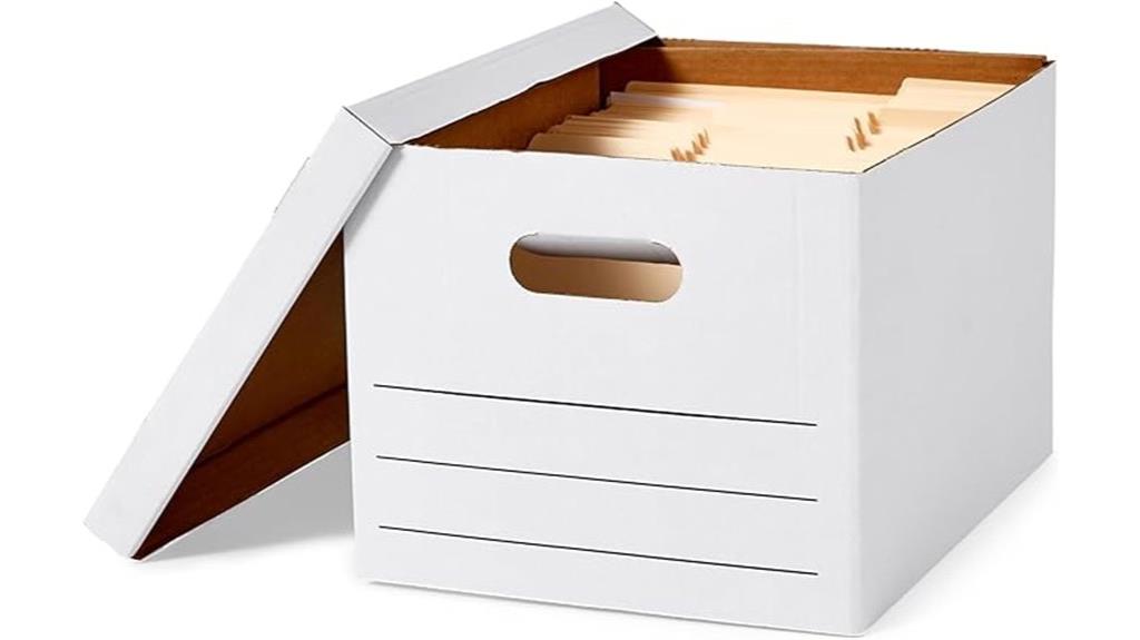 twenty pack storage boxes