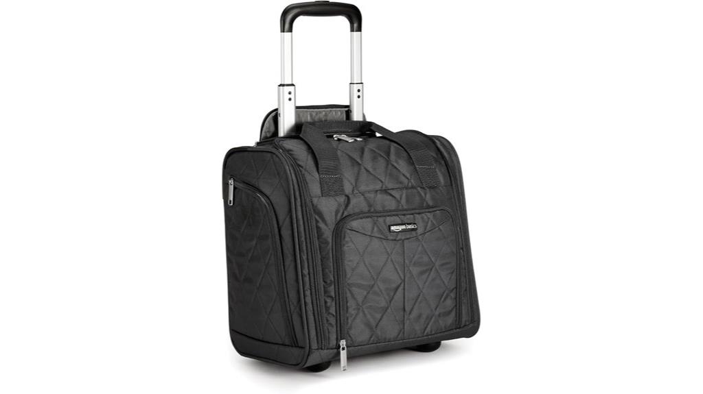 underseat wheeled luggage