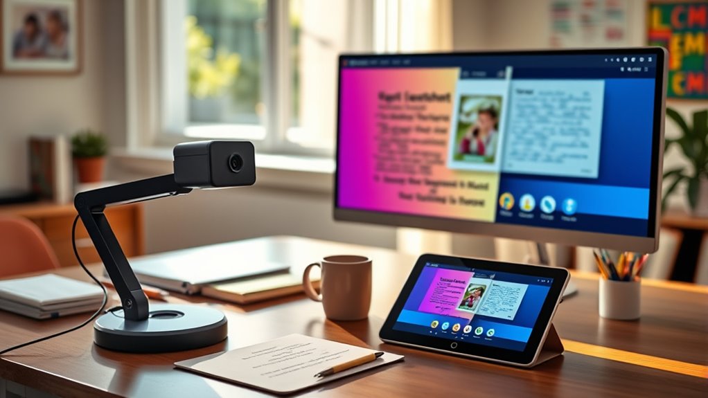 use document camera effectively