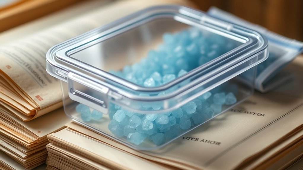 use silica gel desiccants