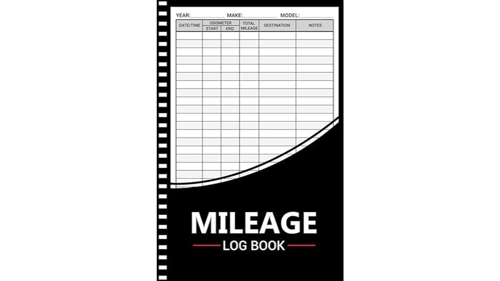 vehicle mileage tracking ledger