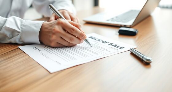 vehicle sale document preparation